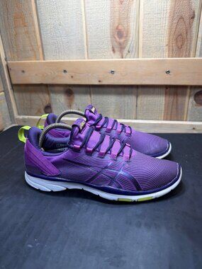 ASICS GEL-Fit Sana Womens Purple Training Sneakers Shoes Size 8 US 39.5 EU S561N
